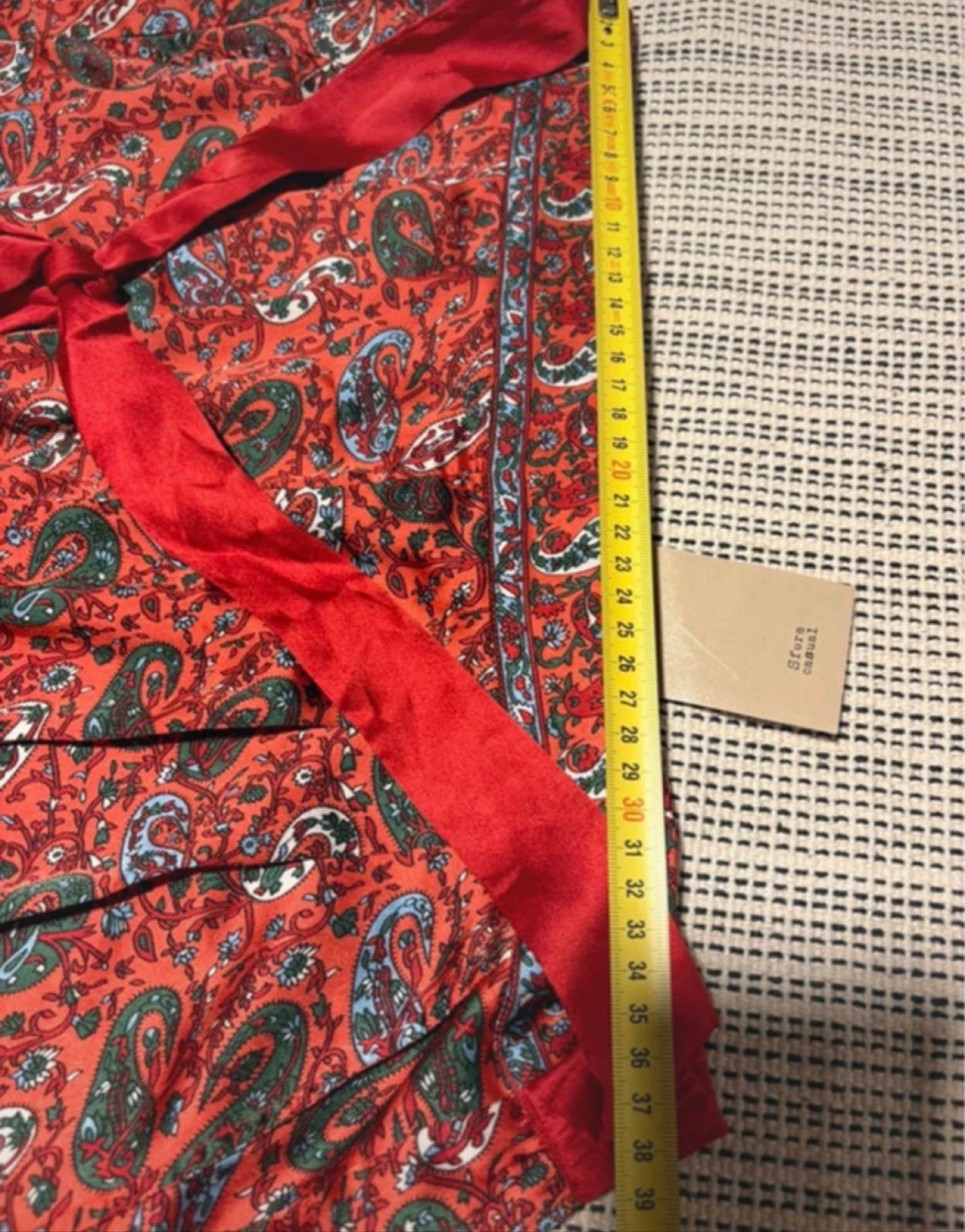 Shorts fluidos estampados Sfera L estilo boho paisley – photo 9